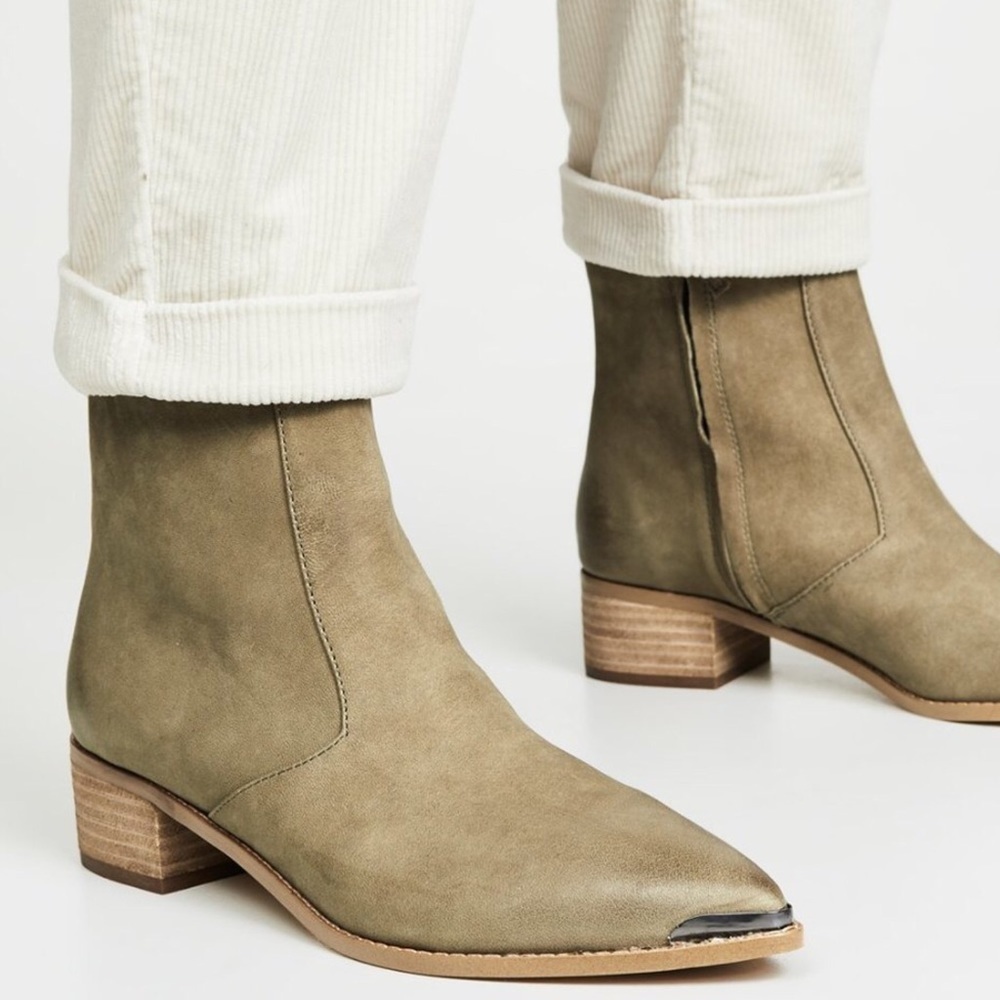 🔥 Botkier tan leather booties sz7.5